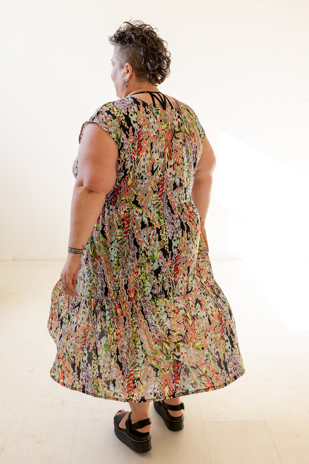 Prism Dress in Lupine Floral