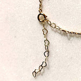 Maraschino Enamel Droplet Chain Bracelet