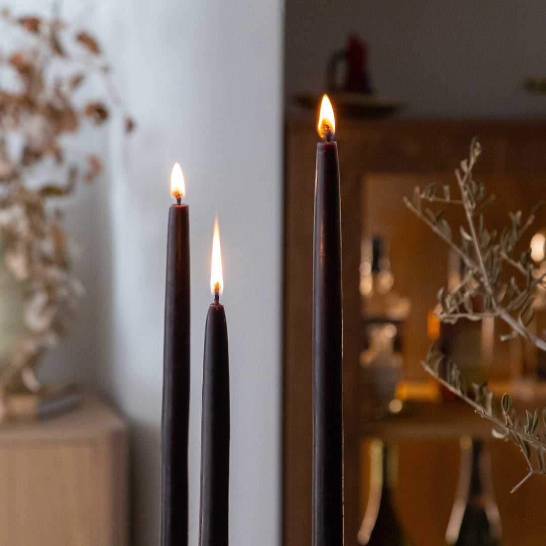 Melissa Taper Beeswax Candles