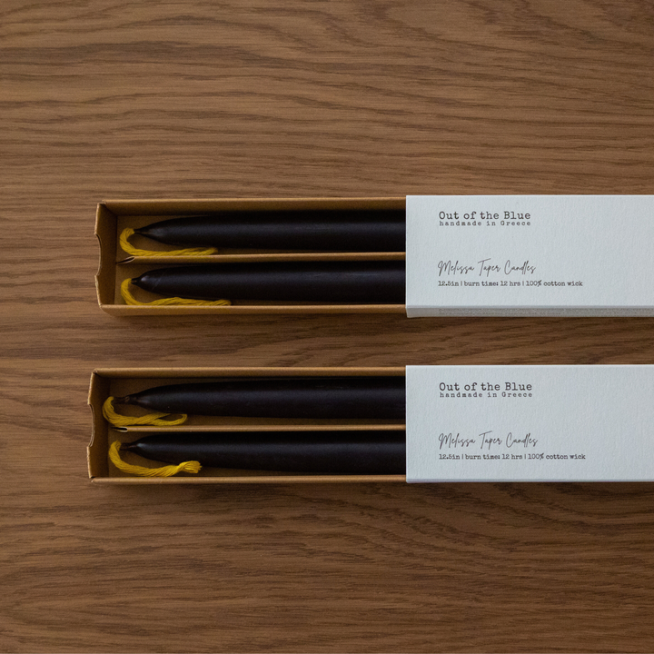 Melissa Taper Beeswax Candles