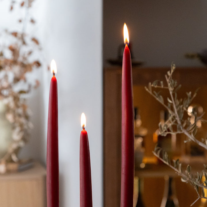 Melissa Taper Beeswax Candles