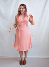 Francis Dress in Coral