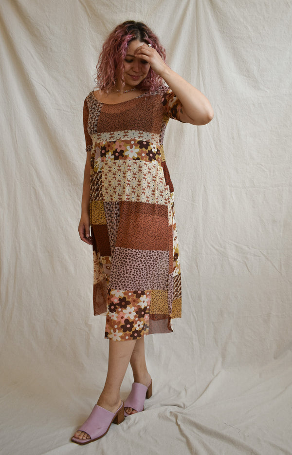 Megumi Dress in Quilt
