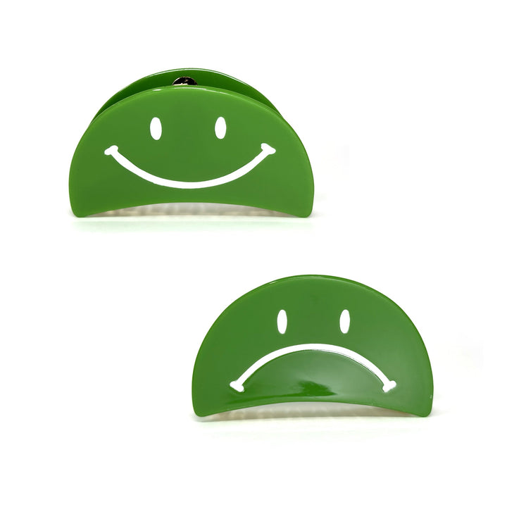 Turn That Frown Upside Down Hair Claw