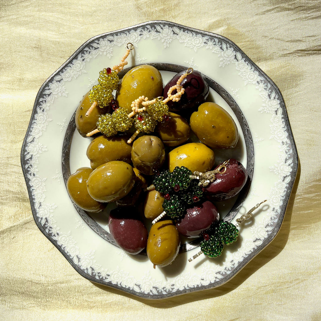 DIRTY OLIVE EARRINGS