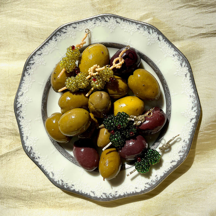 DIRTY OLIVE EARRINGS
