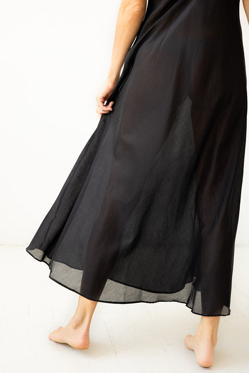 SALUA Cotton/Silk Maxi Dress