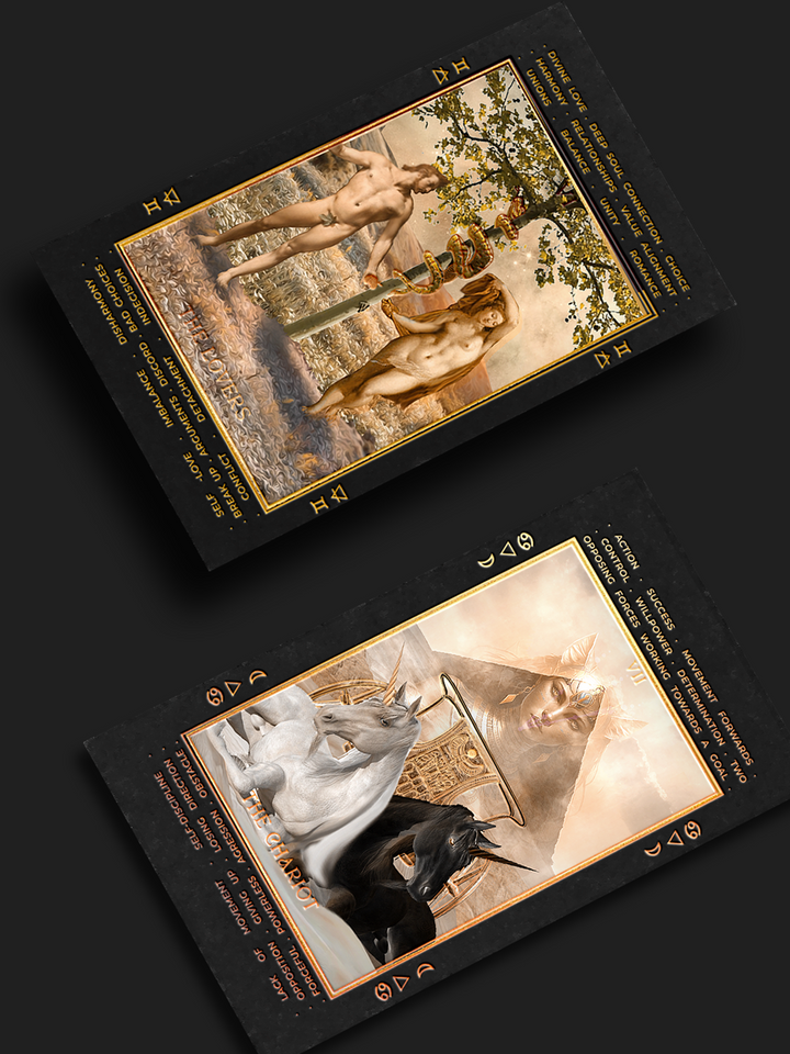 'Lucid Dreams' Beginners Tarot Deck • Black Eclipse {Edition IV}