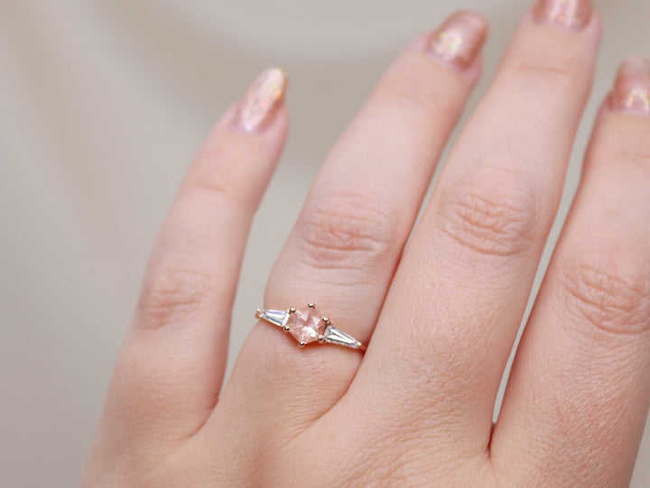 Mist Ring - Oregon Sunstone