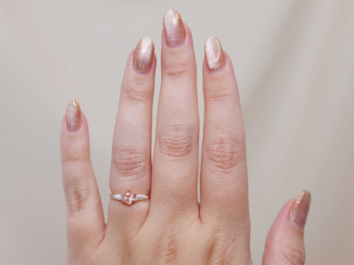 Mist Ring - Oregon Sunstone