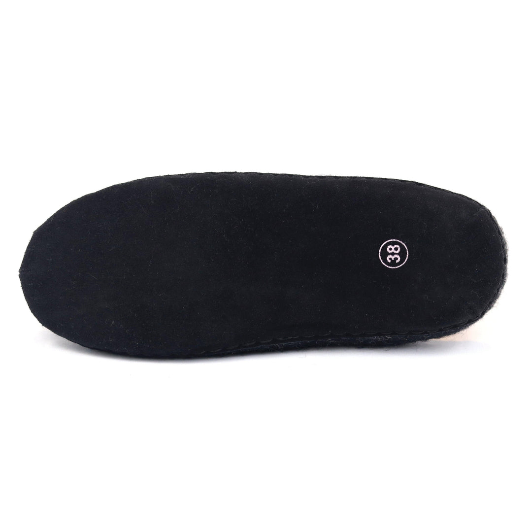 Women's 'Astoria' Noir Wool House Slippers