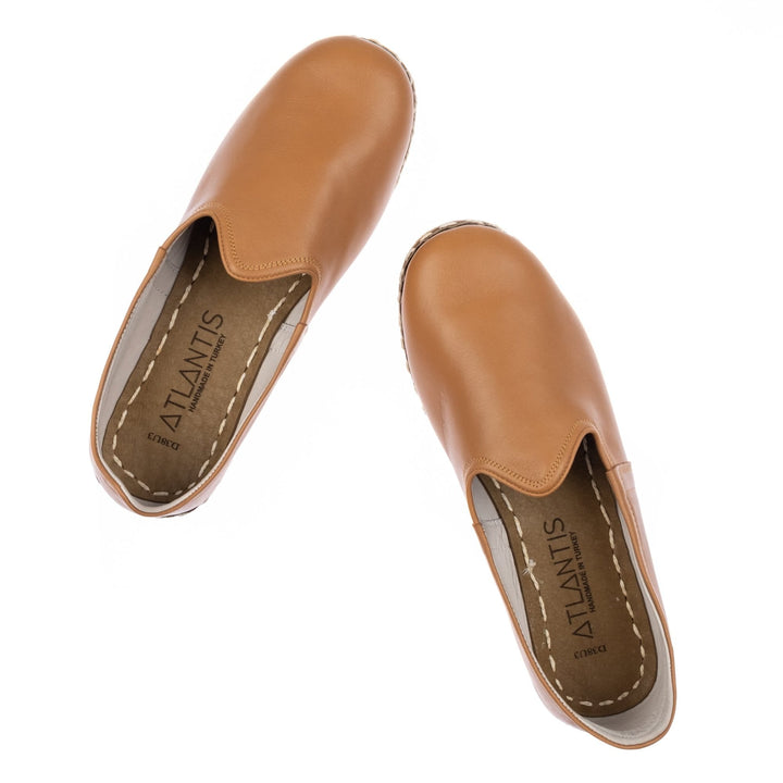 Coconut Brown Slip On Shoes