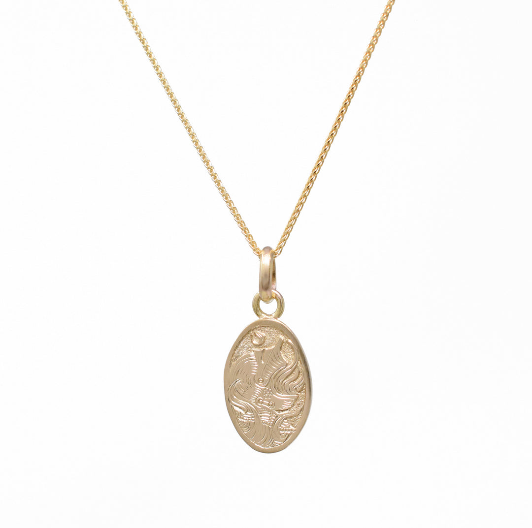 Burning Helm Pendant