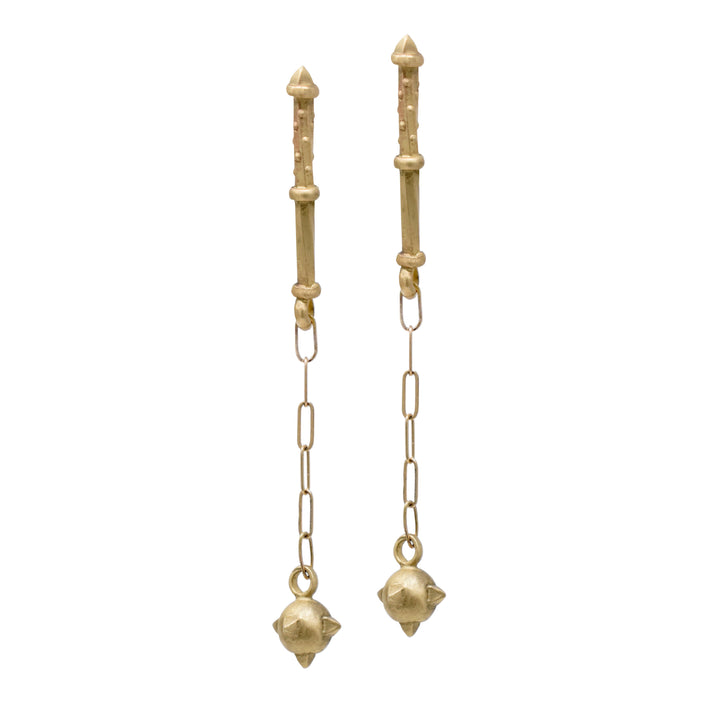 Chain Morningstar Earrings