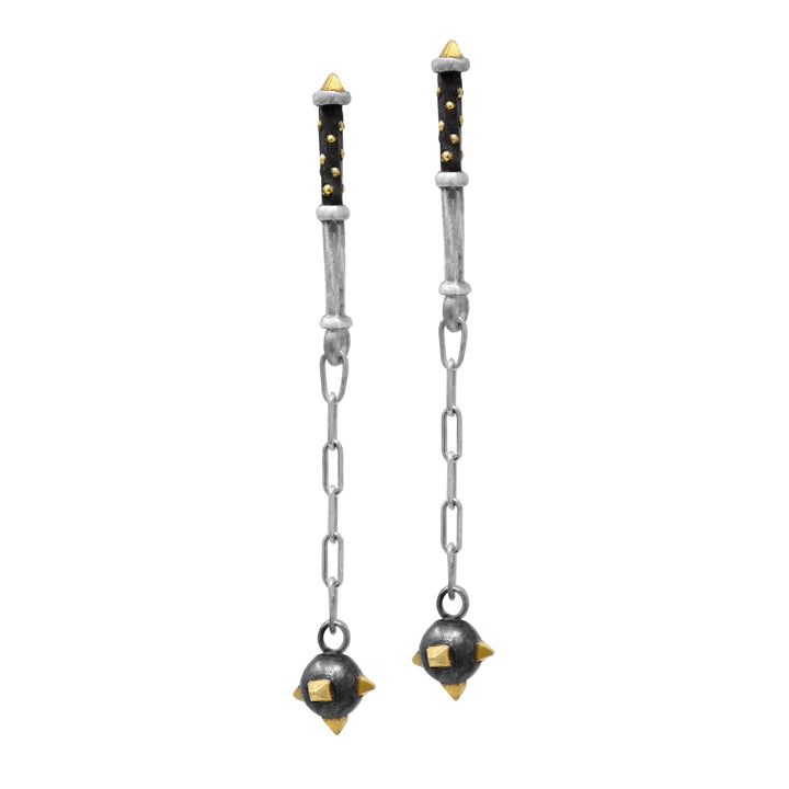 Chain Morningstar Earrings