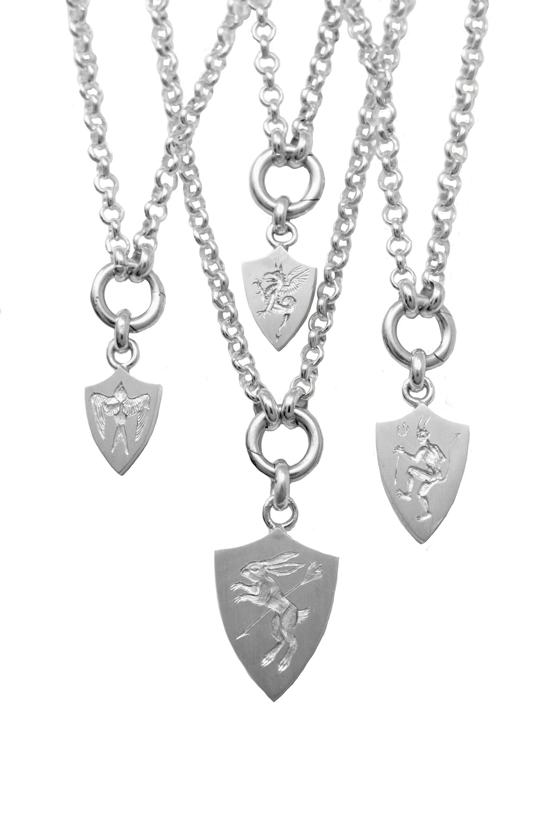 Who the Devil Are You? - Escutcheon Pendant