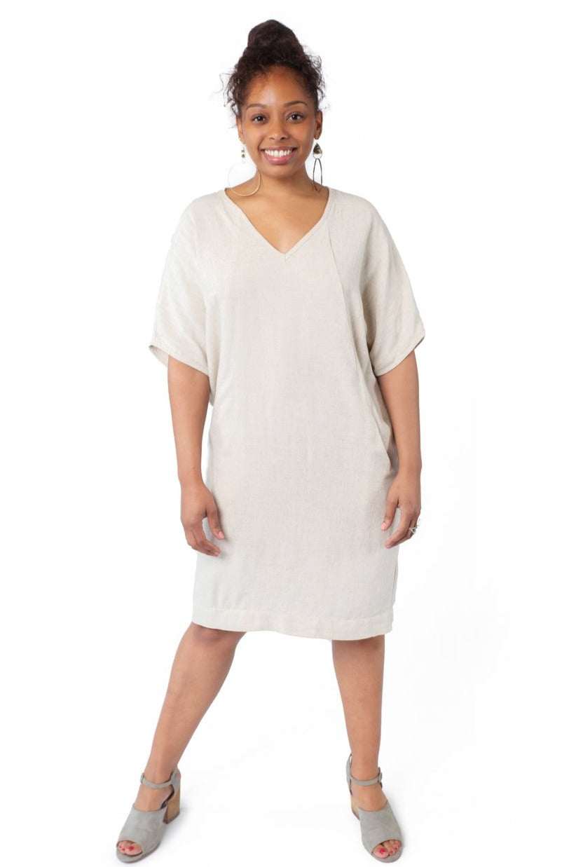 linen cocoon dress Cocoon Dress Well Fibre