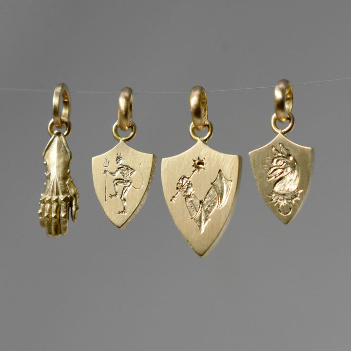 Who the Devil Are You? - Escutcheon Pendant