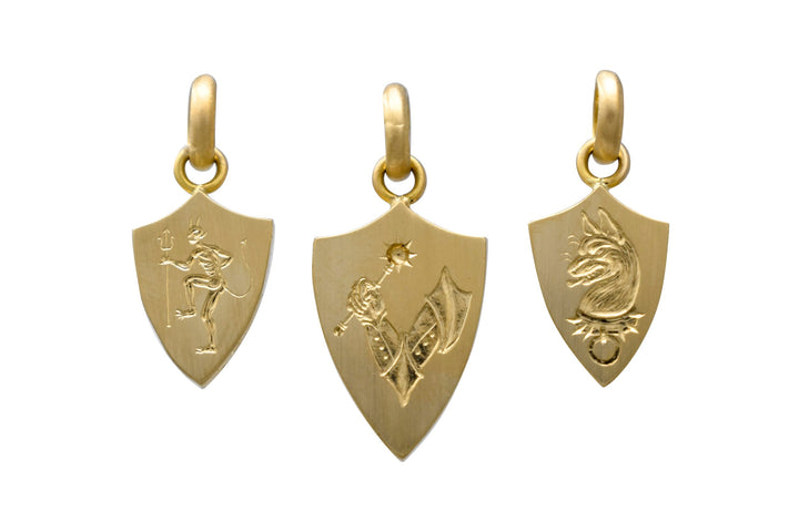 Who the Devil Are You? - Escutcheon Pendant