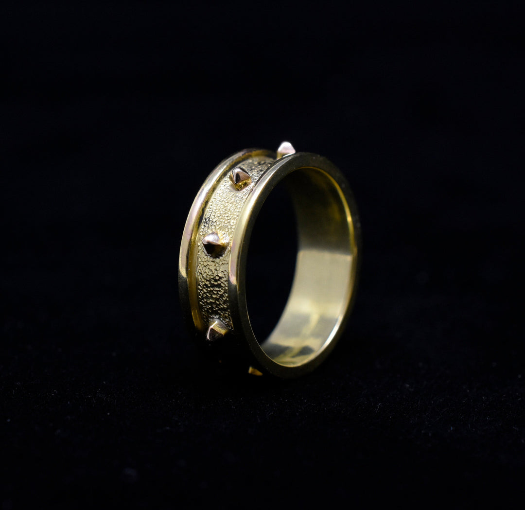 Pitfall Ring 14k Yellow Gold