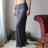 Bamboo Pants with Foldover Waistband