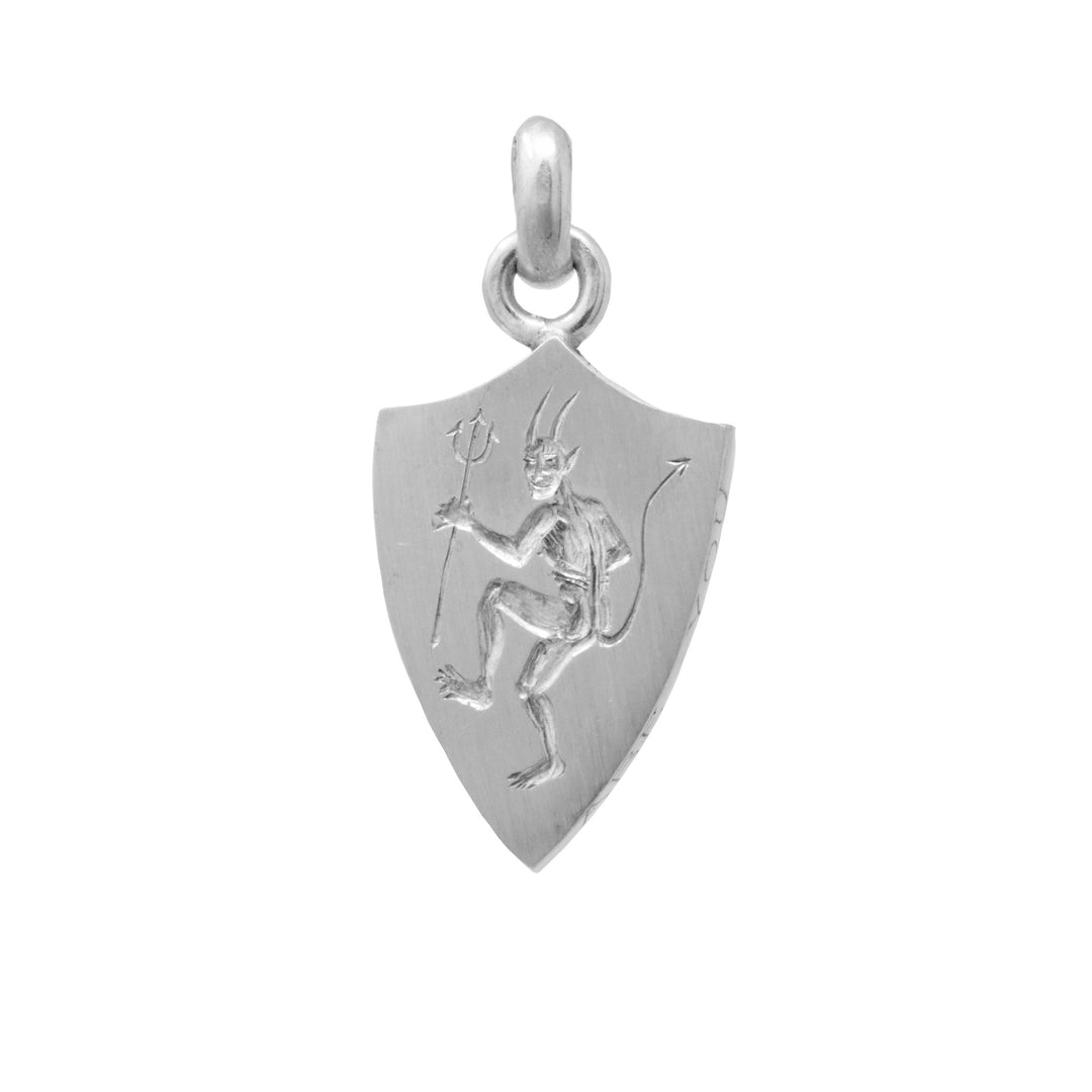 Who the Devil Are You? - Escutcheon Pendant