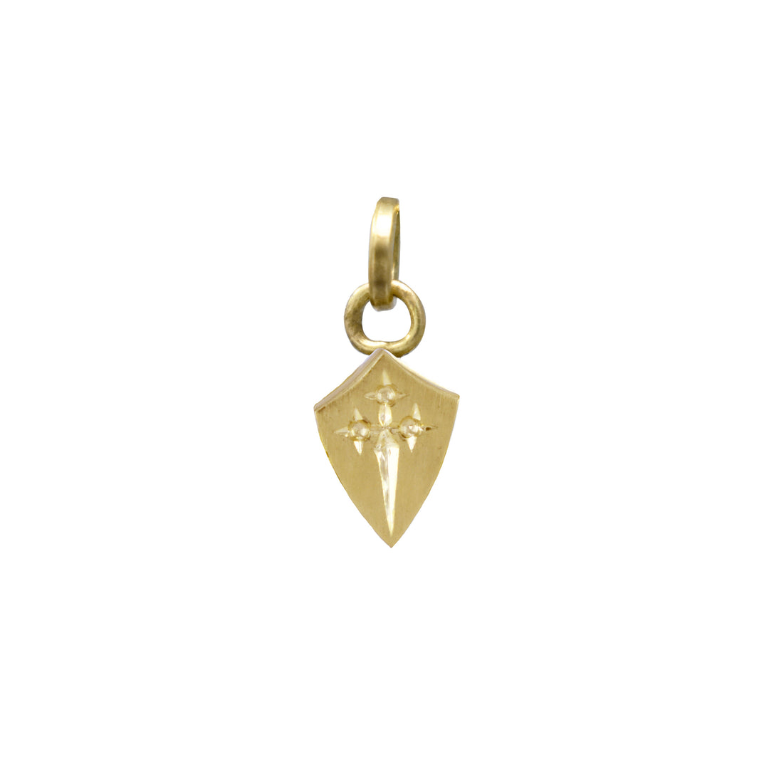 Dagger Escutcheon Necklace