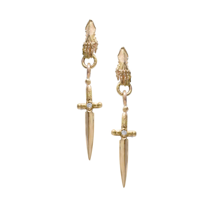 Mini Misericord Earrings