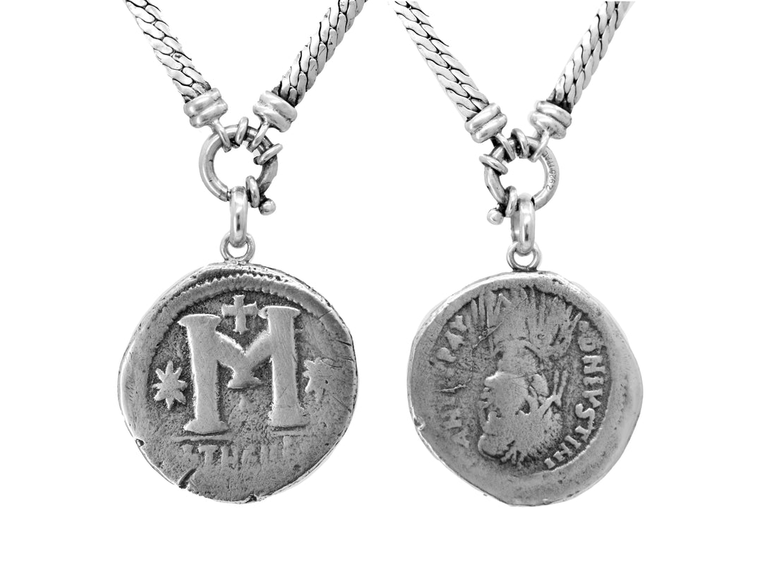 Empires Fall -  Byzantine Nummus Coin Necklace