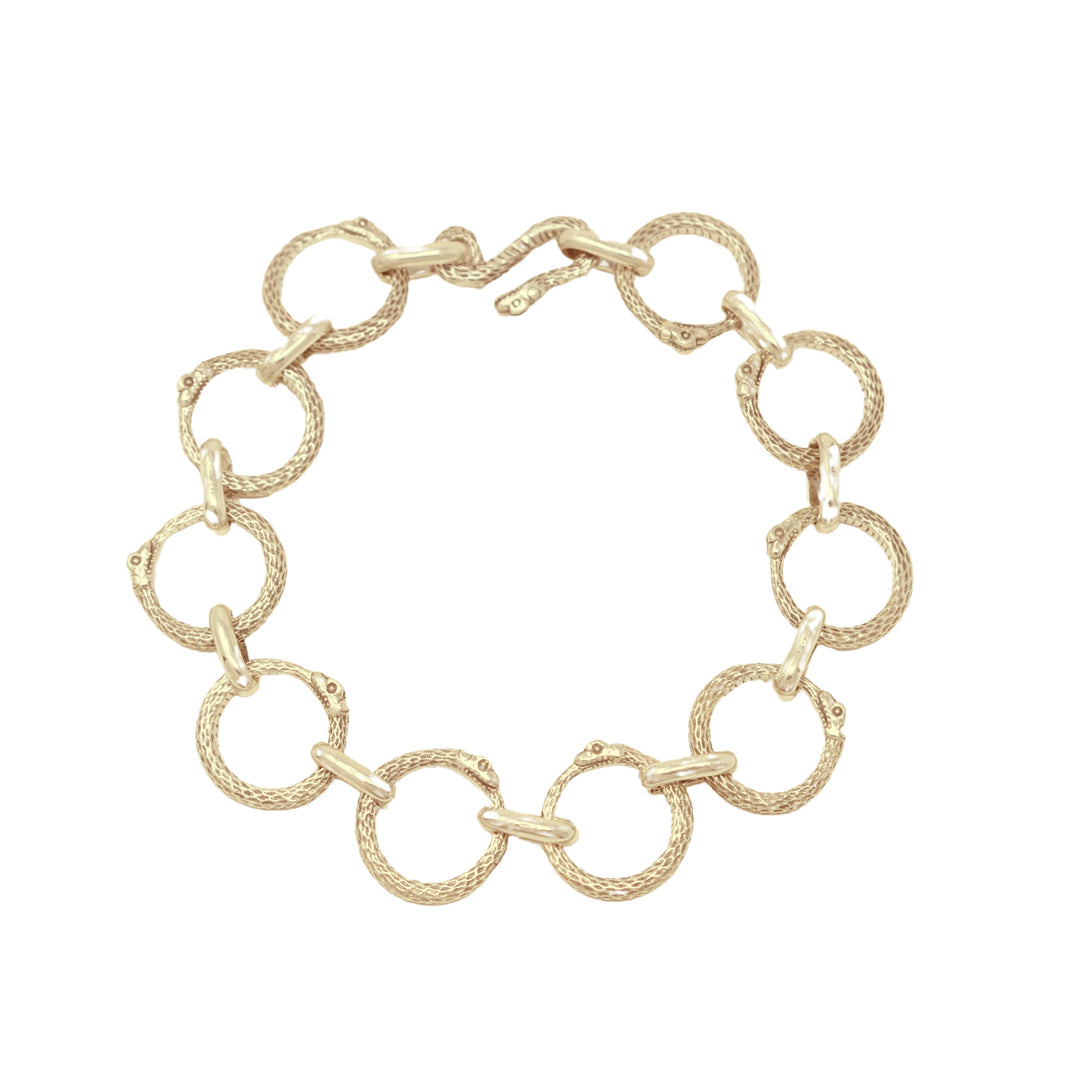 Ouroboros Chain Bracelet
