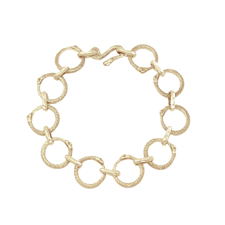 Ouroboros Chain Bracelet