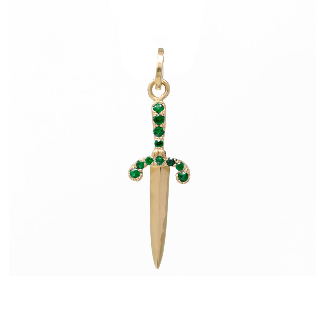Pavé Parrying Dagger Pendant