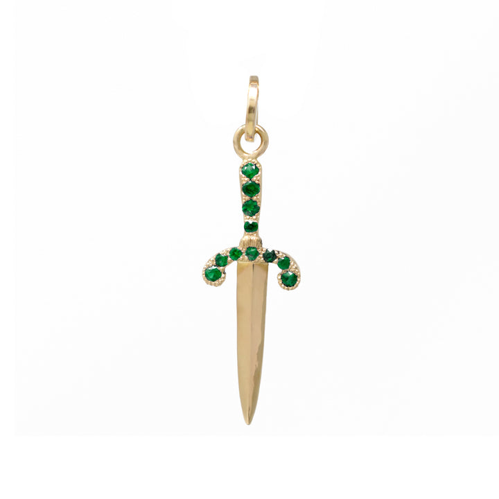 Pavé Parrying Dagger Pendant