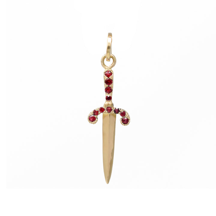 Pavé Parrying Dagger Pendant
