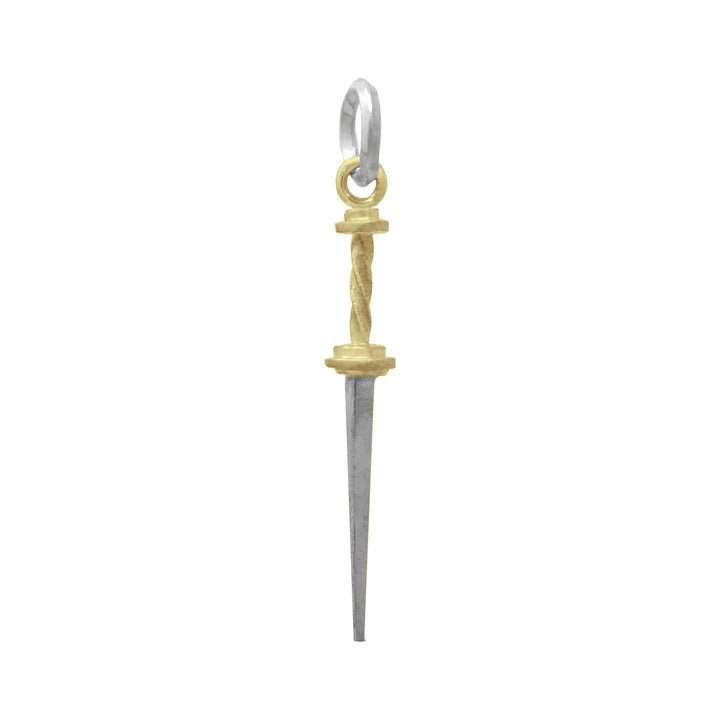 Rondel Dagger Pendant Charm