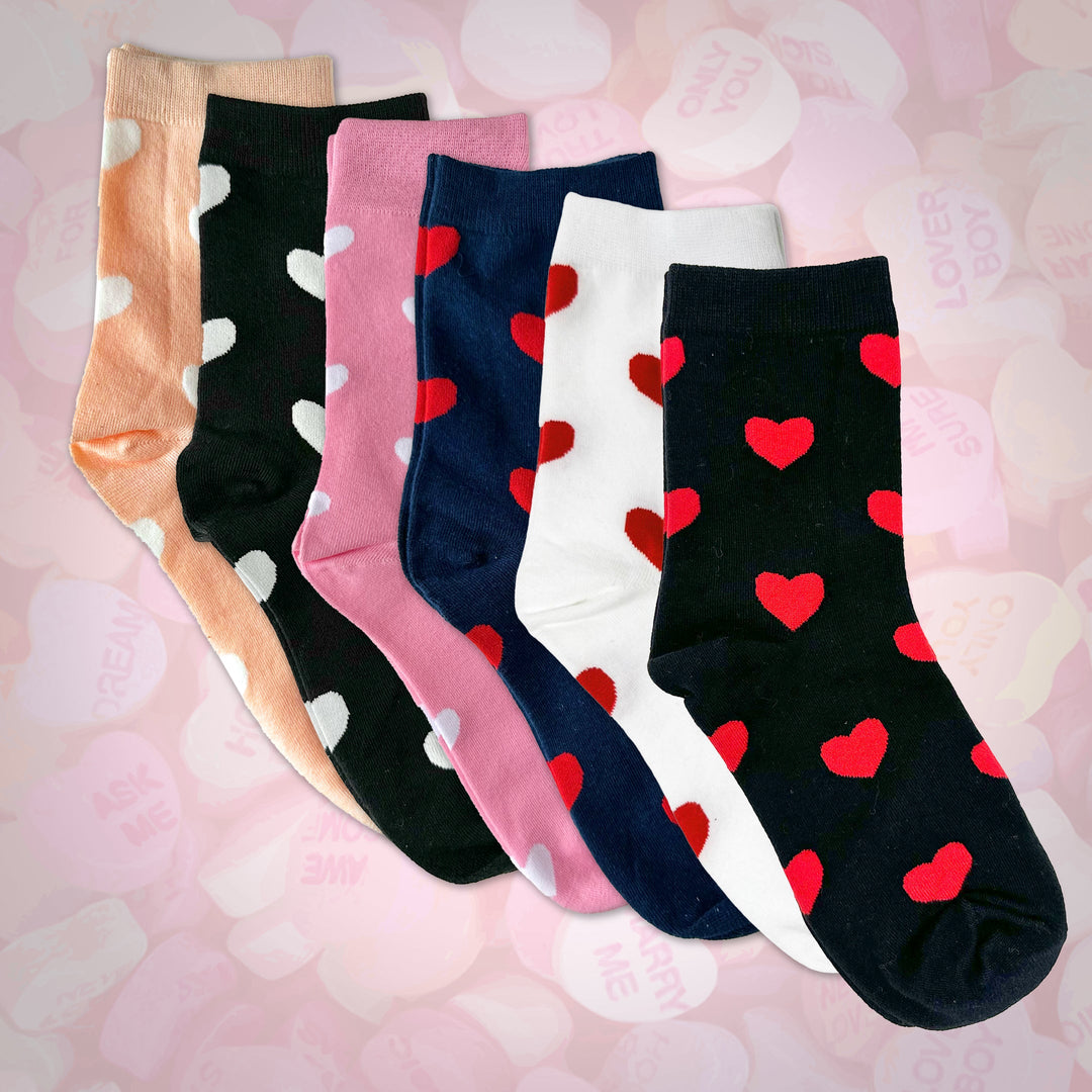 Classic Heart Socks