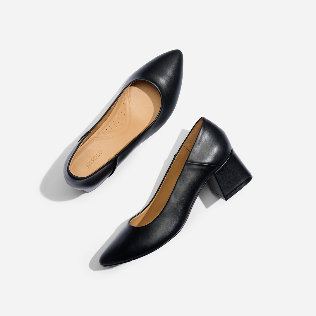 Fiorela Go-To Mid Heel Black