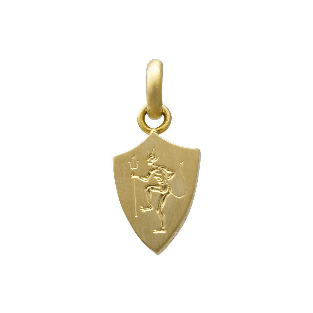 Who the Devil Are You? - Escutcheon Pendant