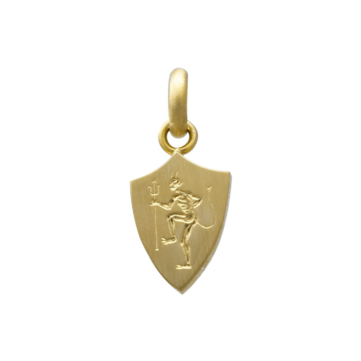 Who the Devil Are You? - Escutcheon Pendant
