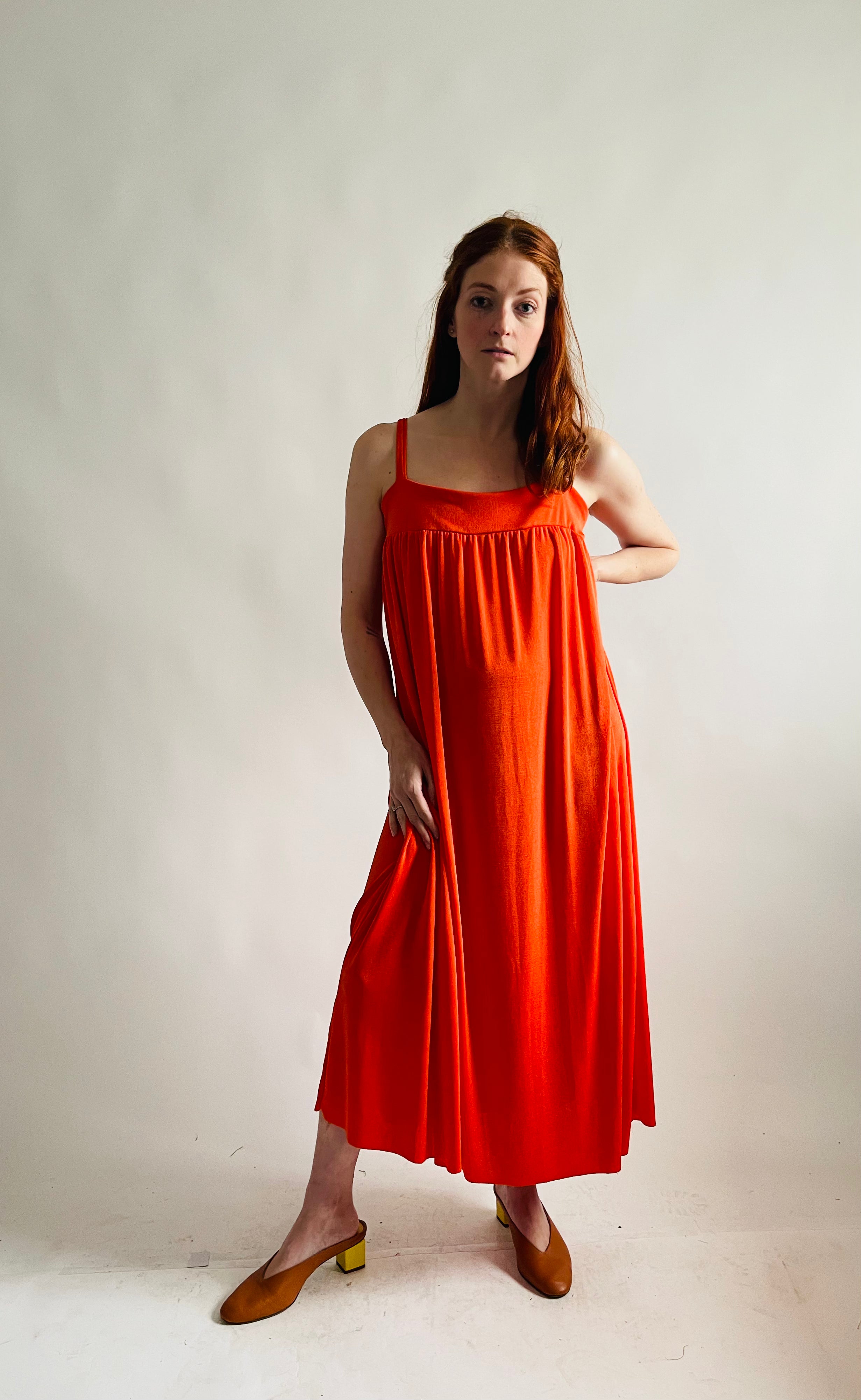 Seville Dress in Negroni