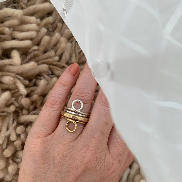 Knot Stacker Ring