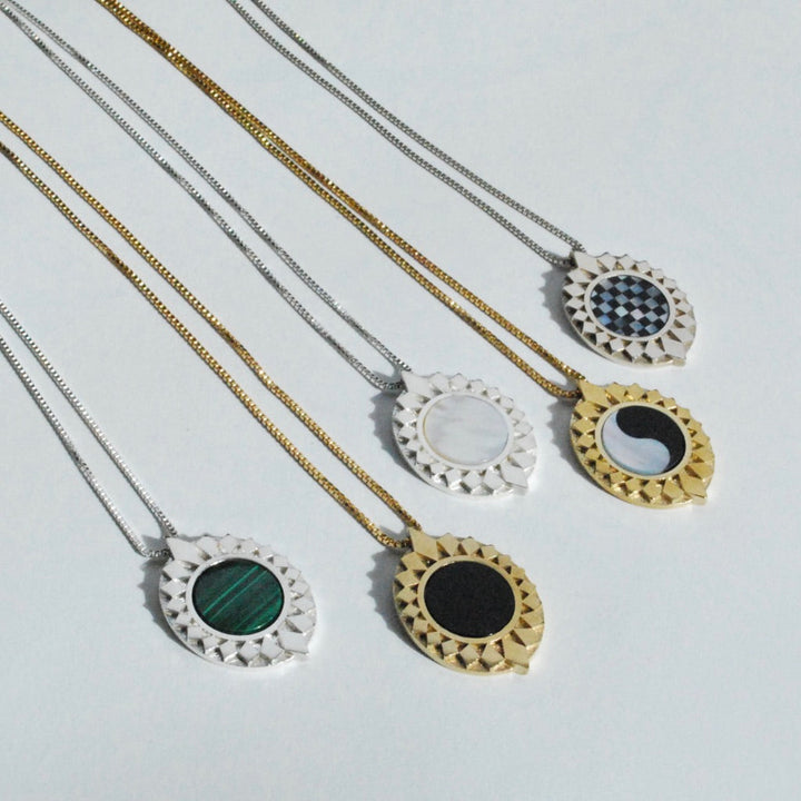 Diamond Burst Pendant (5 stone options)