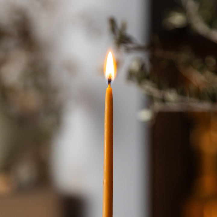 Melissa Beeswax Thin Tapers - Set of 15