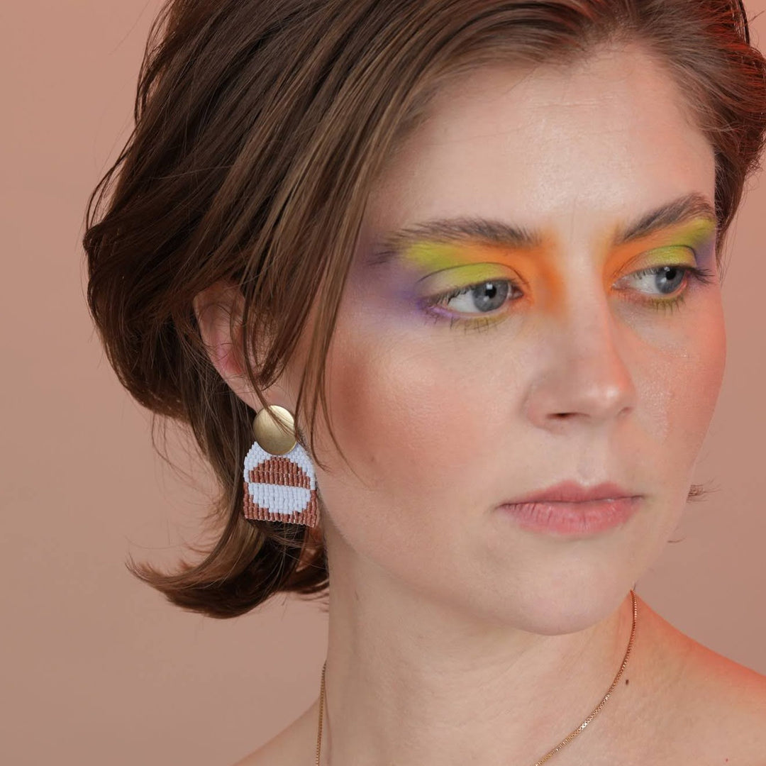 Mini Balance Beaded Earrings (3 colorways)