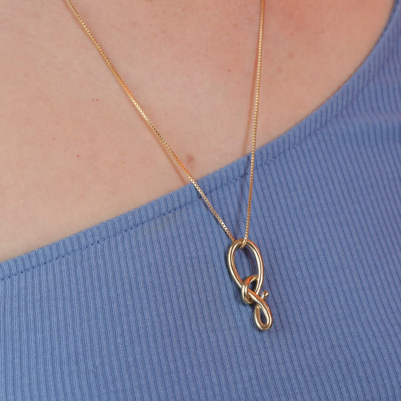 Charm Knot Necklace