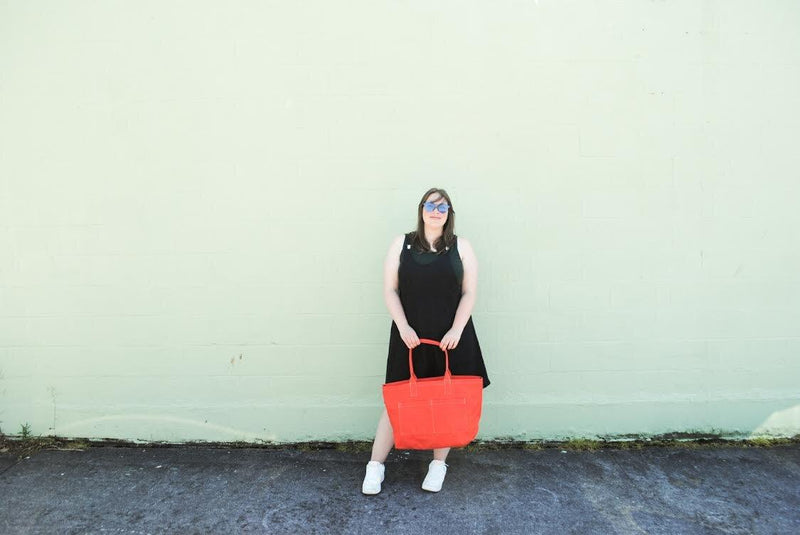 Black Linen Suspender Dress