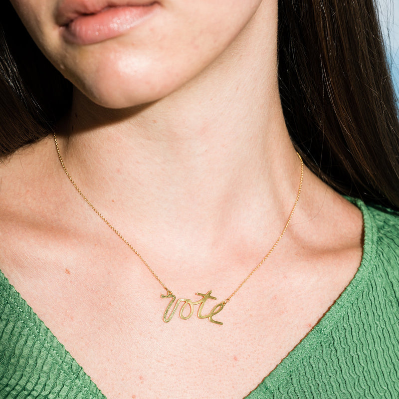 Vote Necklace