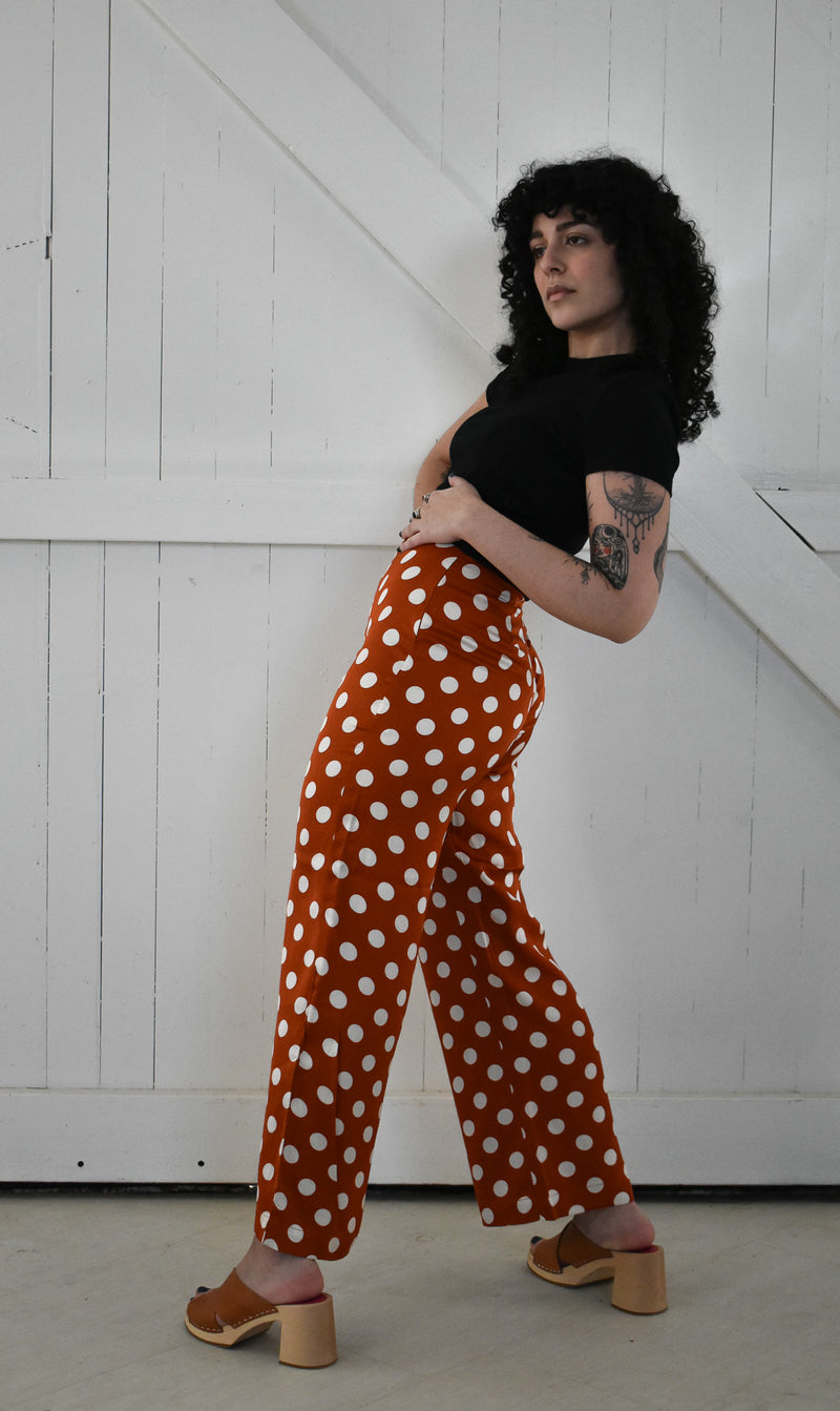 Big Dot Jacquard Pants