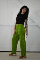 Floral Jacquard Pants
