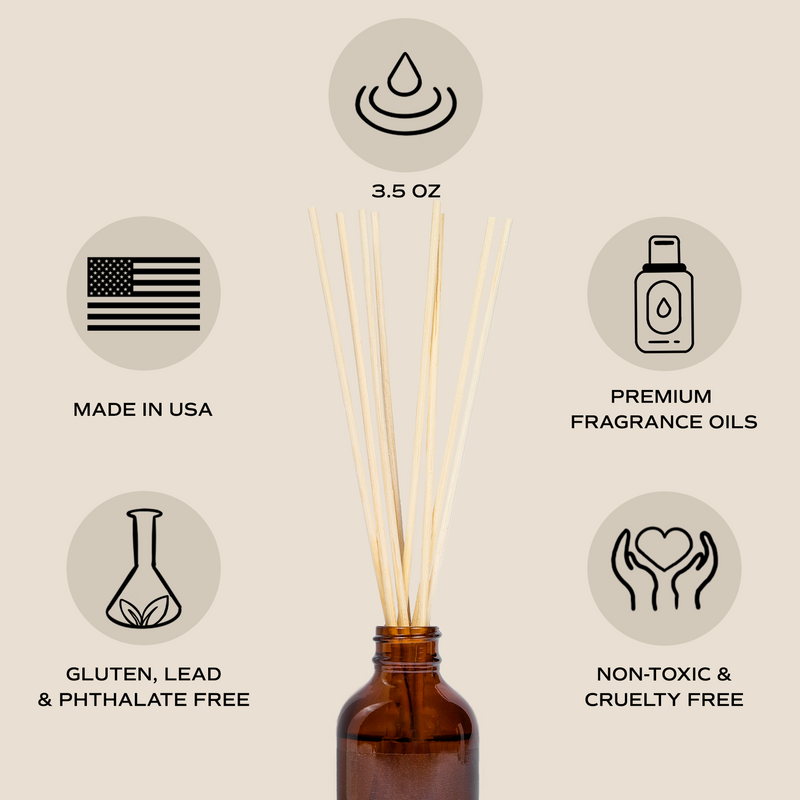 Pumpkin Spice Amber Reed Diffuser